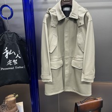 디올 가죽코트