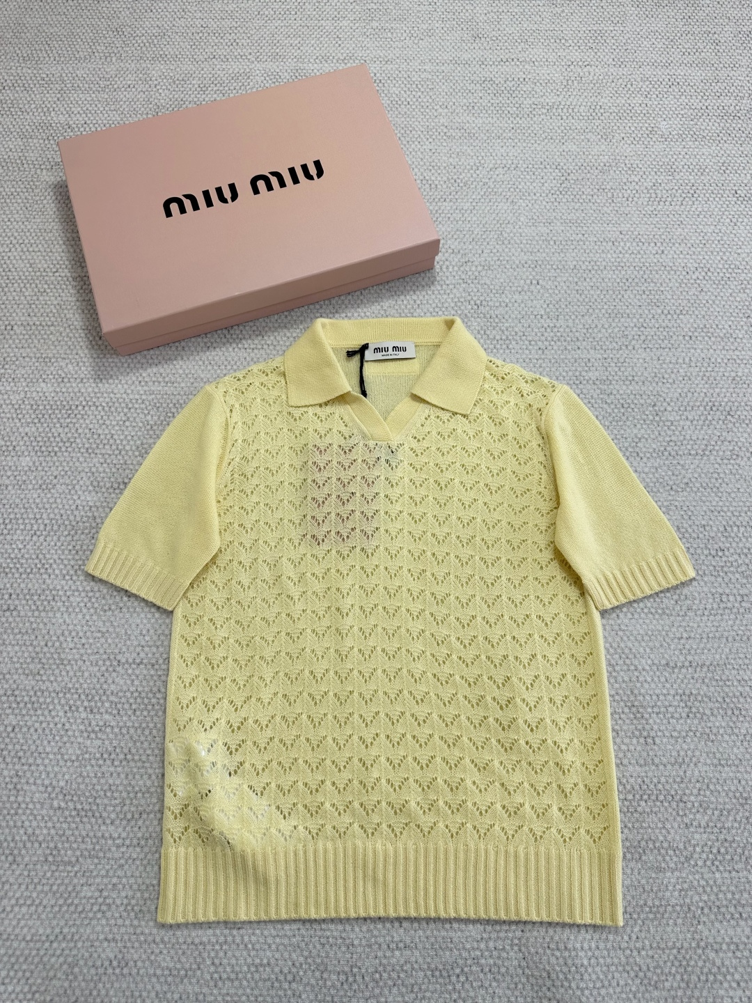 미우미우 반팔니트(여성)
