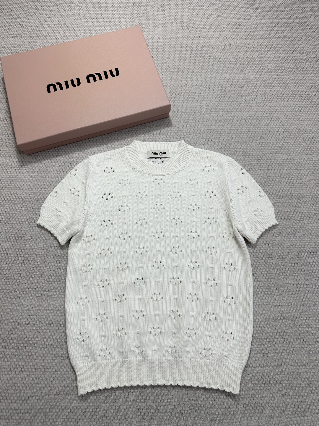 미우미우 반팔니트(여성)